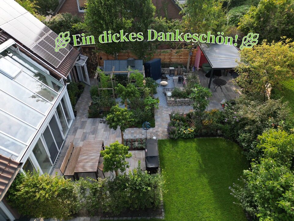 Umgestaltung eines Privatgartens